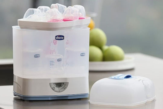 Chicco Electric Baby Sterilizer for Baby Bottles SterilNatural 3 in 1