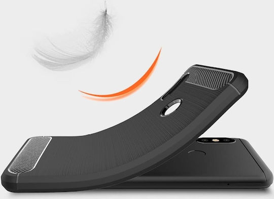 Hurtel Mi A2 Mi 6x Back Cover Silicone Black (Xiaomi Mi 6X/Mi A2)