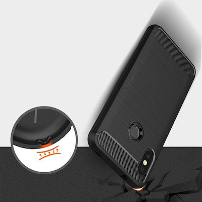 Hurtel Mi A2 Mi 6x Coperta din spate Silicon Negru (Xiaomi Mi 6X/Mi A2) 101902118A