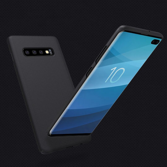 Nillkin Super Frosted Back Cover Πλαστικό Μαύρο (Galaxy S10+)