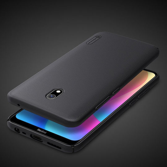 Nillkin Super Frosted Umschlag Rückseite Kunststoff Wasserdicht Schwarz (Redmi 8A)