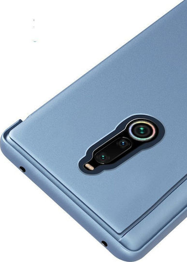 Hurtel Clear View Book Plastic Albastru (Redmi 8)