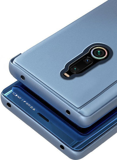 Hurtel Clear View Book Plastic Albastru (Redmi 8)