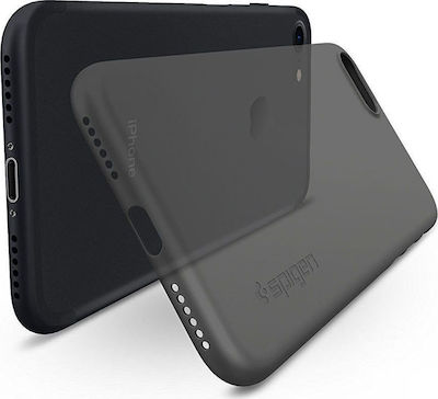 Spigen AirSkin Задна корица Пластмаса Черен (iPhone SE 2022/2020) 042CS20869
