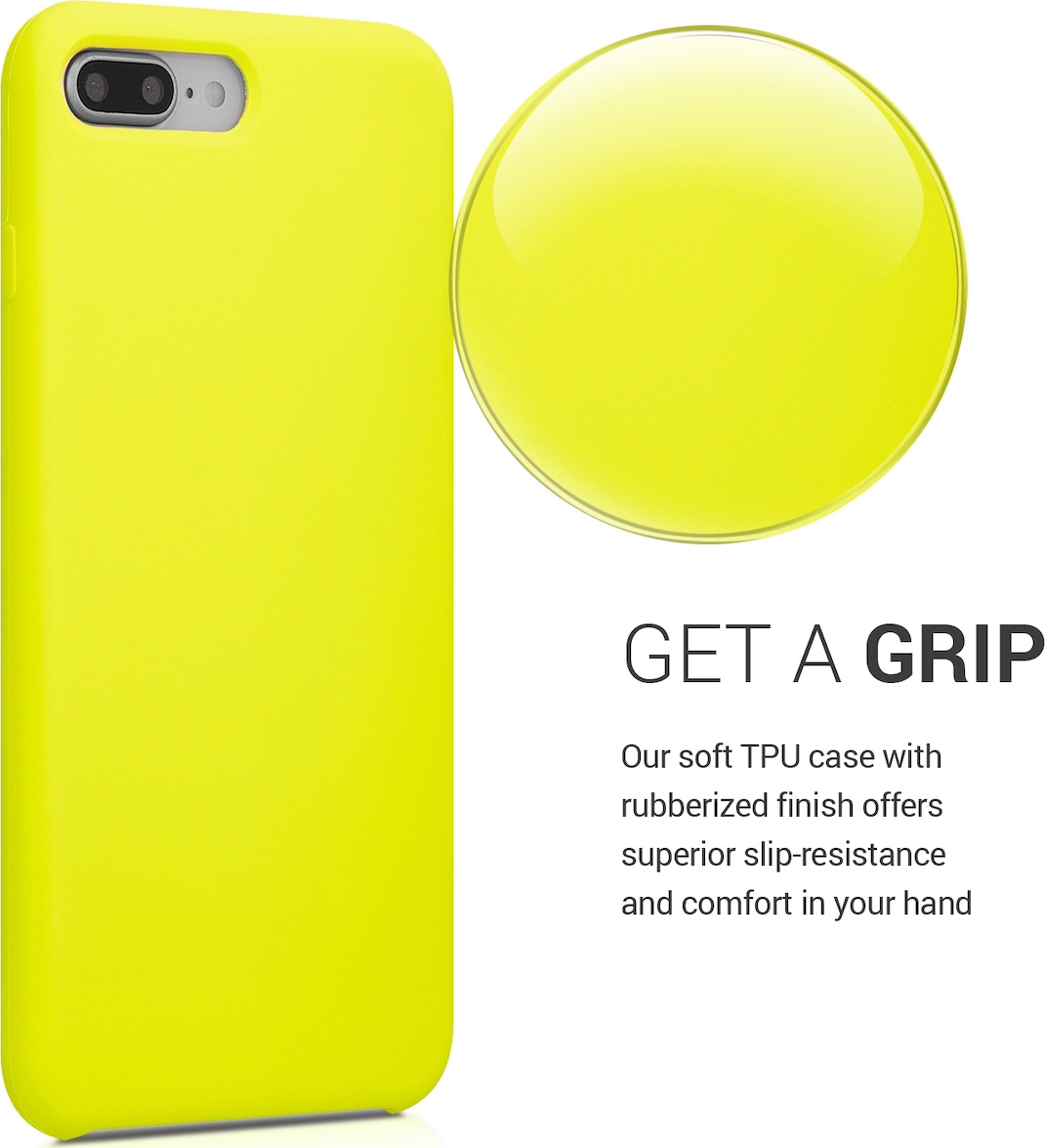 KWmobile Back Cover Lemon Yellow (iPhone 8/7 Plus) Skroutz.gr