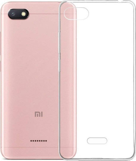 TPU ULTRA SLIM Back Cover Σιλικόνης 0.3mm Διάφανο (Redmi 6)