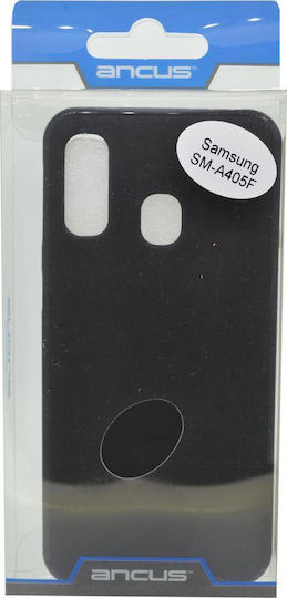 Ancus Back Cover Σιλικόνης Μαύρο (Galaxy A40)