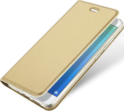 Dux Ducis Skin Pro Buchen Sie Synthetisches Leder Gold (Galaxy A70)