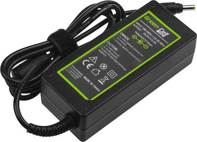 Green Cell Pro Laptop Charger 65W 18.5V 3.5A for HP with Detachable Power Cord