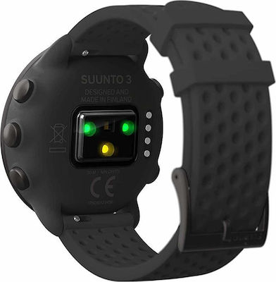 Suunto 3 Rezistent la apă Ceas inteligent cu pulsometru (Slate Grey)
