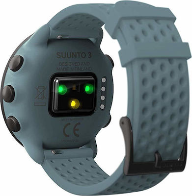 Suunto 3 Водоустойчив Смарт часовник с Пулсомер (Moss Grey)