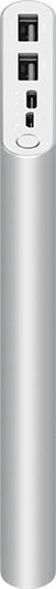 Xiaomi Mi PowerBank 3 10000mAh 18W cu 2 Porturi USB-A Argint