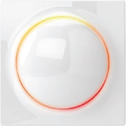 Fibaro Walli Switch Vertieft Wandschalter Beleuchtung Einweg mit Rahmen Weiß