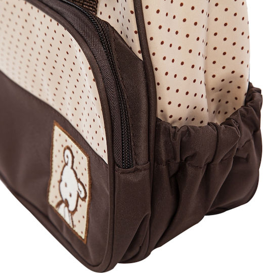 Cangaroo Shoulder/Hand Diaper Bag Stella Brown 39x35cm.