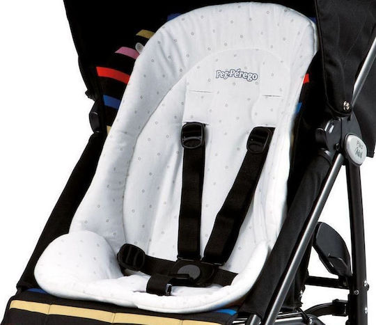 Peg Perego Στρώμα Καροτσιού Διπλής Όψης White