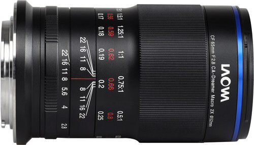 Laowa Crop Kameraobjektiv 65mm f/2.8 2x Ultra APO Teleobjektiv / Makro für Sony E Mount Black