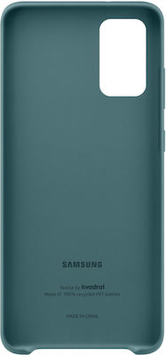 Samsung Kvadrat Cover Umschlag Rückseite Kunststoff Grün (Galaxy S20+) EF-XG985FGEGEU EF-XG985FGEGWW
