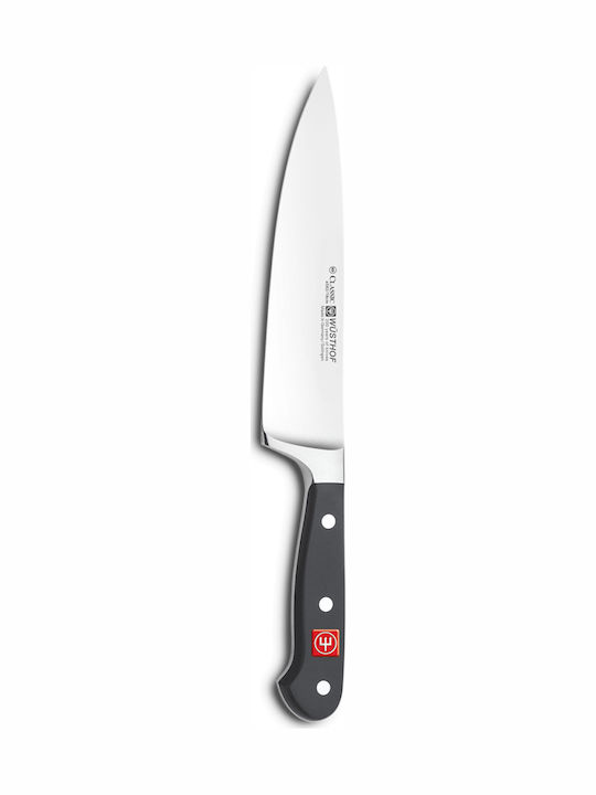 Wusthof Classic Μαχαίρι Chef από Ανοξείδωτο Ατσάλι Black 18cm 4582-18 1030100118