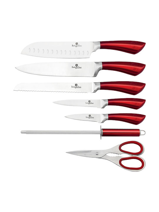 Berlinger Haus Infinity Knife Set With Stand of Stainless Steel BH-2043 8pcs