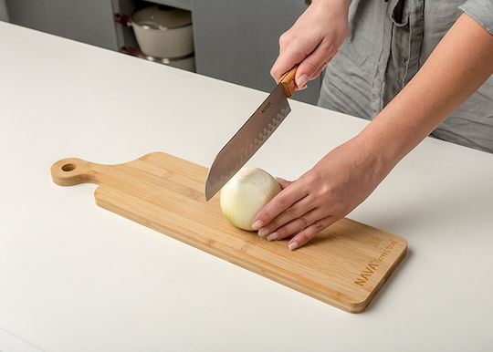 Nava Terrestrial Нож Santoku от Неръждаема Стомана 17см