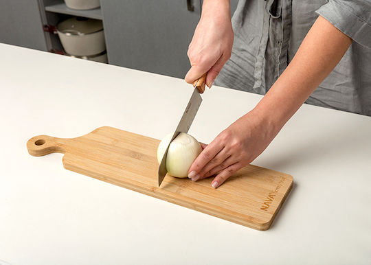 Nava Terrestrial Нож Santoku от Неръждаема Стомана 17см