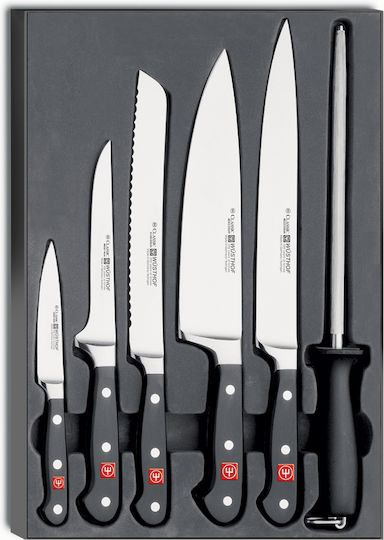 Wusthof Klassisches Messer-Set aus Rostfreiem Stahl 6 Stück