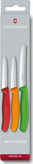 Victorinox Swiss Classic Messerset aus rostfreiem Stahl 3Stück