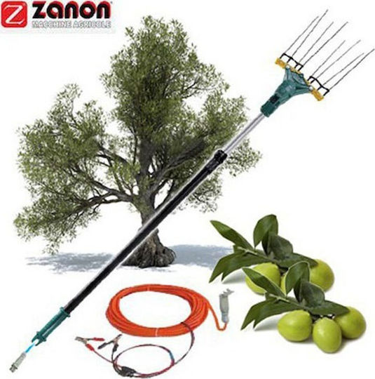 Zanon Falcon AL-300 Recoltator de Măsline Generator / Baterie 500W Tip Pieptene cu Tijă 3.4m și Greutate 2.4kg