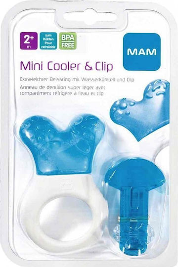 Mam Teething Ring with Water made of Silicone for 2 m+ Blue