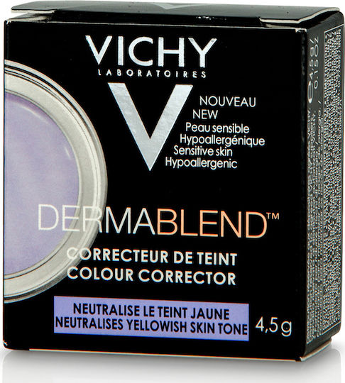 Vichy Dermablend Cream Color Corrector Neutralises Yellowish Skin Tone 4.5gr