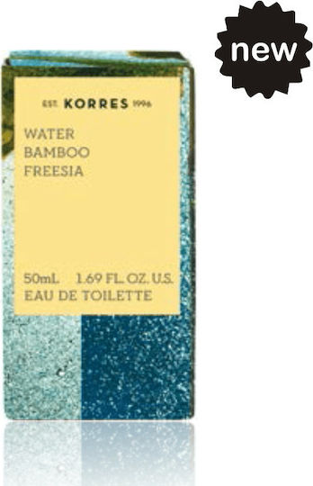 Korres Water Bamboo & Freesia Eau de Toilette 50ml
