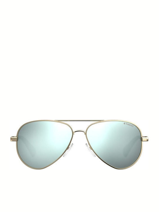 Polaroid Παιδικά Γυαλιά Ηλίου με Polarized Καθρέφτη Φακό Χρυσά