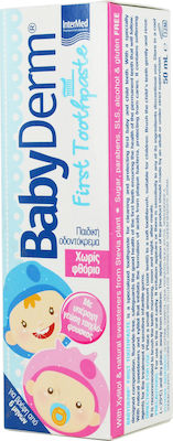 InterMed Babyderm Toothpaste with Taste of Bubble Gum for 6m+ 50ml