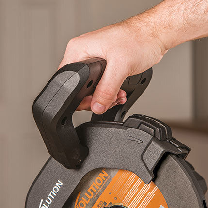 Evolution R185SMS+ Miter Saw Electric Sliding with Power 1200W & Cutting Disc Diameter 185mm