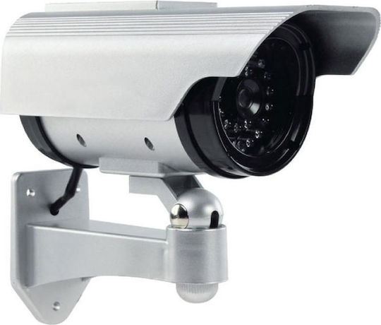Konig Sas-Dummy Cam 35 Solar Dummy Surveillance Bullet Camera Silver
