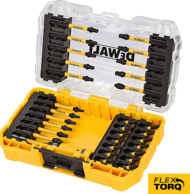 Dewalt Set 31 Biți Șurubelniță Torx / Allen / Torq Σετ με Μαγνητικό Εξάρτημα Συγκράτησης