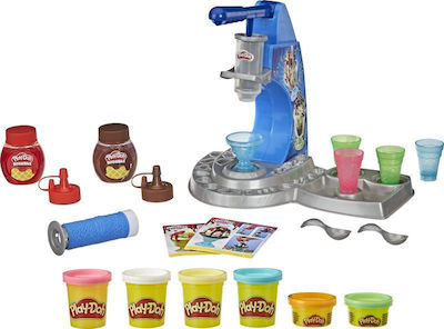 Hasbro Play-Doh Πλαστελίνη - Παιχνίδι Kitchen Creations Drizzy Ice Cream για 3+ Ετών, 6τμχ