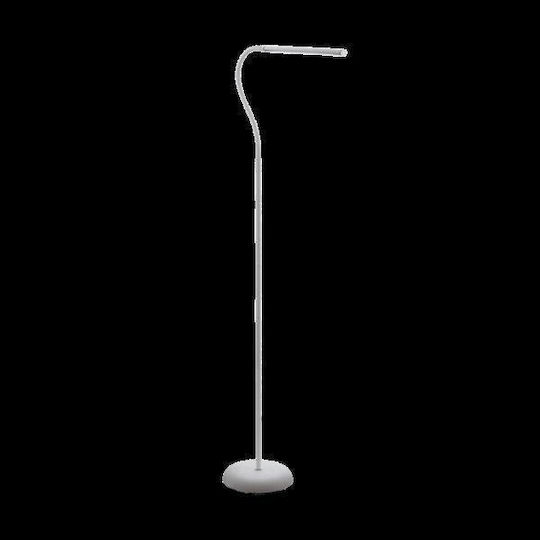 Eglo Laroa LED Floor Lamp H130xL21.5cm With Natural White Light 550lm White
