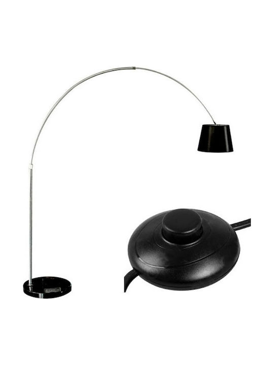 V-TAC Vintage Stehleuchte H196xB192cm. mit Fassung für Lampe E27 Schwarz