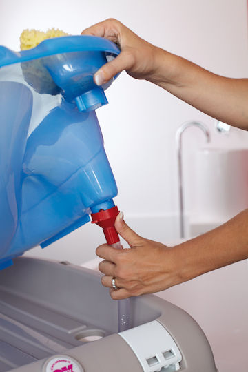 OK Baby Stand for Baby Bath Onda Gray