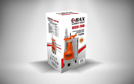 Bax B122-750 Μονοφασική Αντλία Ακαθάρτων / Λυμάτων 1hp με Φλοτέρ B122-750