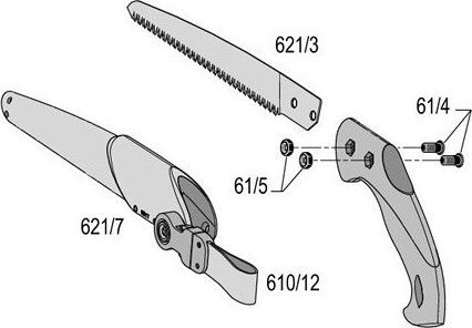Felco 621 Pruning Hand Saw 24cm