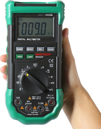 Mastech MS8268 Digital Multimeter with Buzzer with Measurement AC DC Resistor
