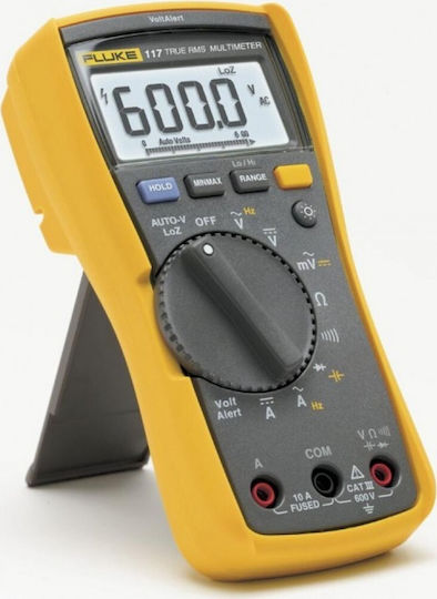 Fluke 117 Digital Multimeter True RMS with AC / DC / Resistance / Capacitance / Temperature Measurement