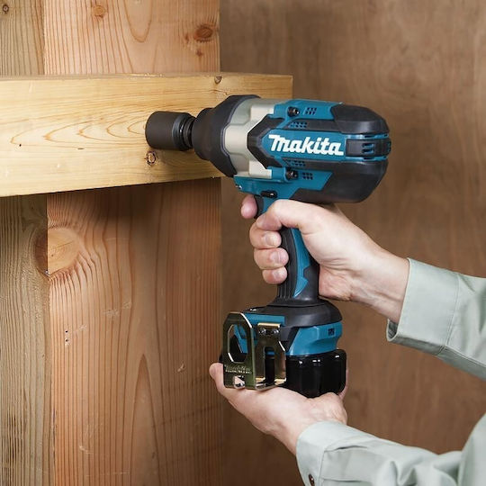 Makita DTW1002RTJ Brushless Μπουλονόκλειδο Μπαταρίας 18V 2x5Ah με Υποδοχή 1/2"