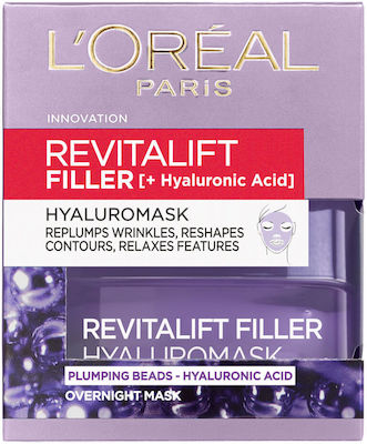 L'Oreal Paris Revitalift Filler Hyaluromask Gesichtsmaske für das Gesicht für Wiederherstellen 50ml