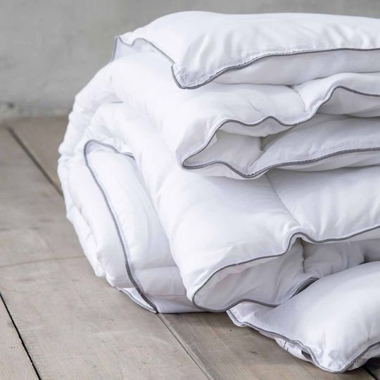Nima Пухено Единично с Пълнеж Microfiber 160x220бр Balance Бял 470 г/м²Gsm 9.5 togs Togs