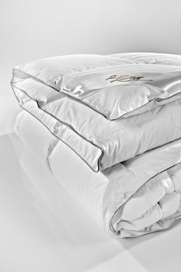 La Luna Πάπλωμα Μονό Πουπουλένιο 160x220εκ. Comfort Quilt Λευκό 9.5 togs