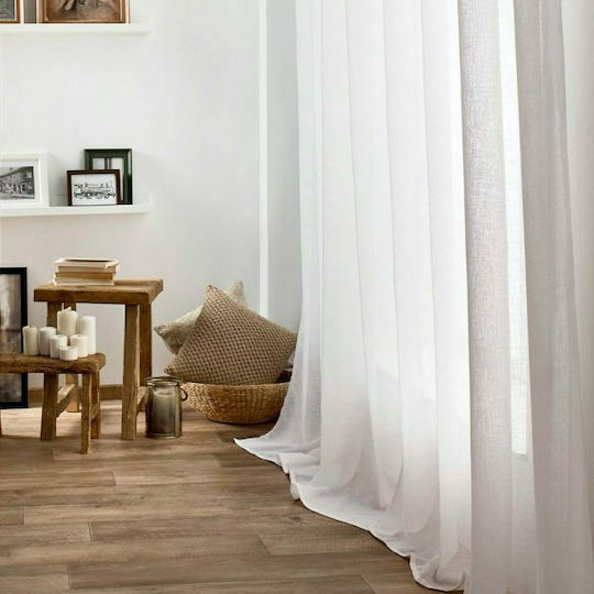 Gofis Home Κουρτίνα με Τρουκς Combe 502 05 140x280εκ.