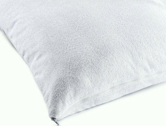 Nef-Nef Homeware Хавлиена Сет Протектори за Възглавници Водоустойчиви Бели 50x70см.